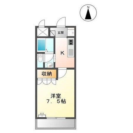 グランディール姫路の物件間取画像